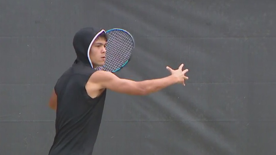 Rising tennis star at USF